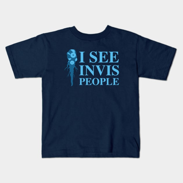 I See Invis People, Sentry Ward Kids T-Shirt by PWCreate